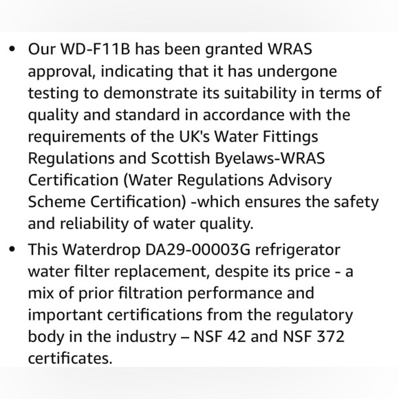 Three Refrigerator Filters Waterdrop WD-F118 Replacement for Samsung - Picture 4 of 6